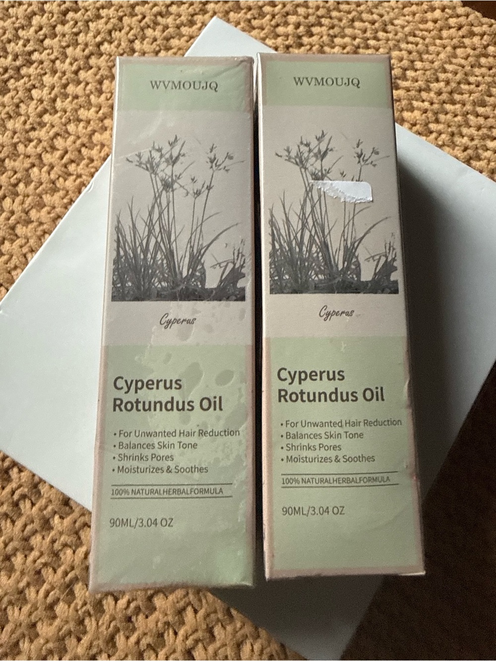 Cyperus Rotundus Oil - Gentle Skin & Hair Care (Green) 2 pack